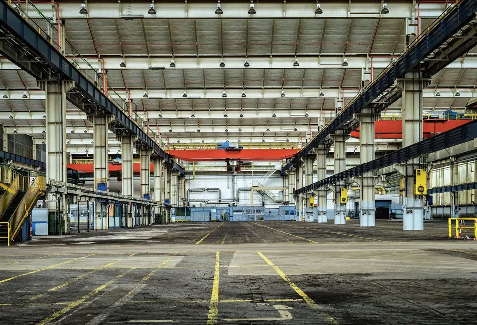 Fabrika üretim alanı